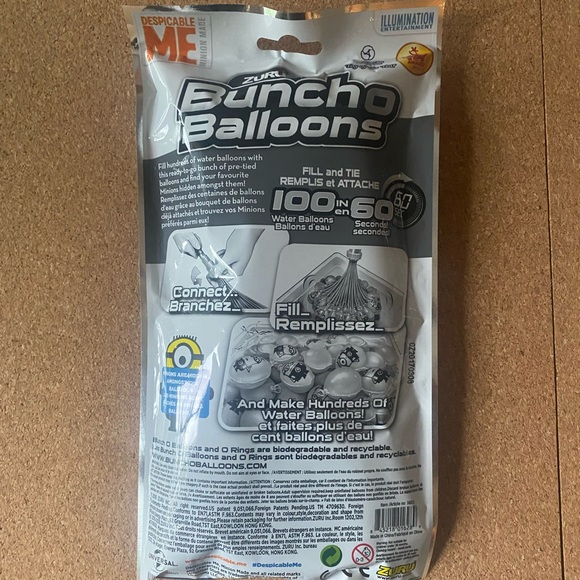 Bunch O Balloons ZURU Self-Sealing Water Bundle -
Minions (3 set) - Picture 2 of 5